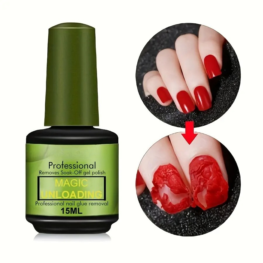 Nail Art Fake Nails - 15ml Magic Polish Glue Nail Art