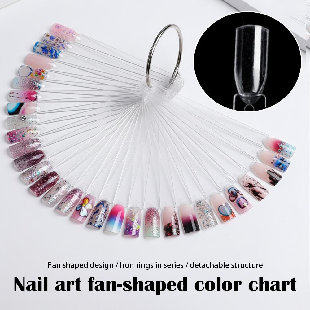 Nail Art Quotes - 50 Tips Clear Nail Swatches Color