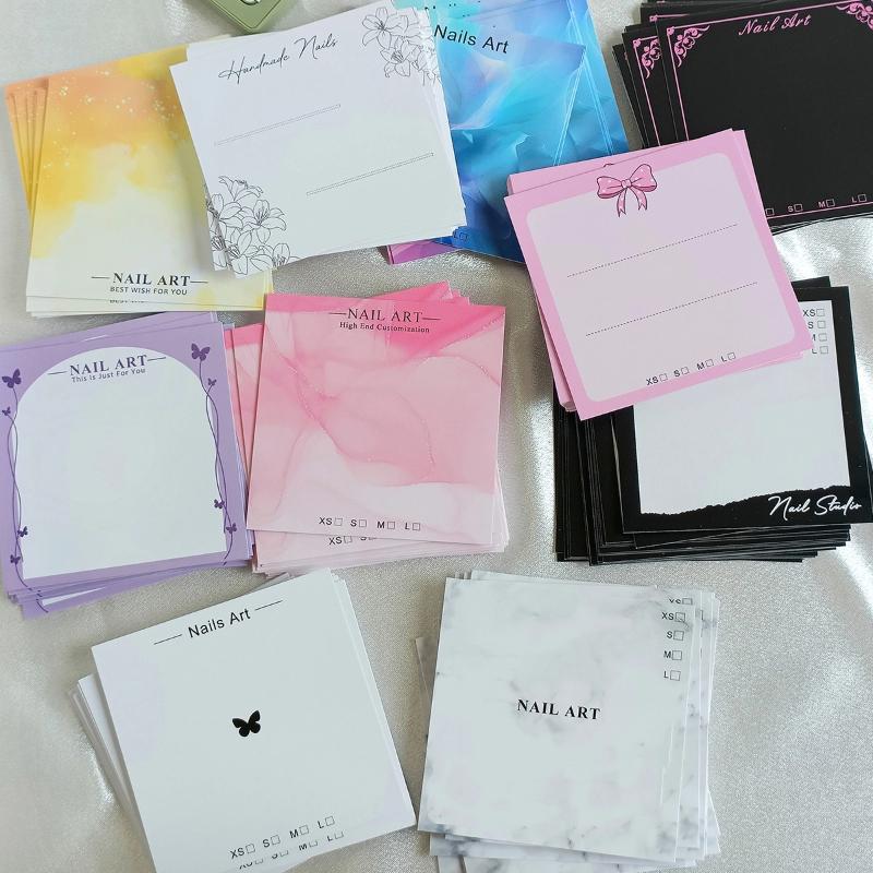 Nail Art Quotes - ●20 Sheets Press On Nail Bottom