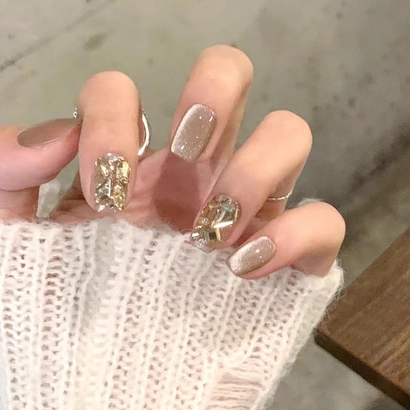 24pcs Summer Short Presss on N - Nail Art Fake Nails recension och pris