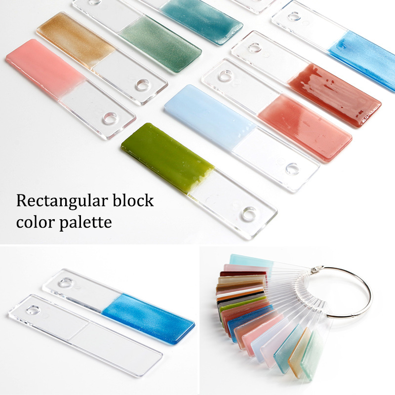 Rectangular Fake Nail Art Swat - Nail Art Quotes recension och pris
