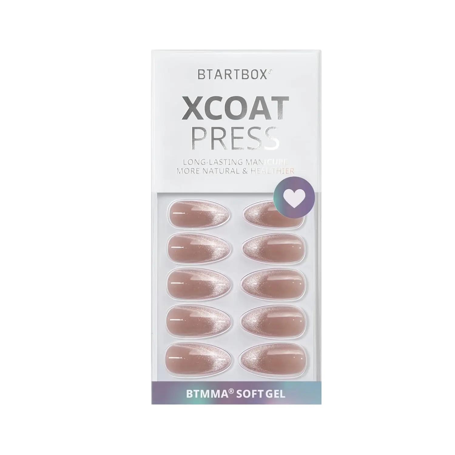 Press On Nails Almond - Medium - Nail Art Extension Cat Eye recension och pris