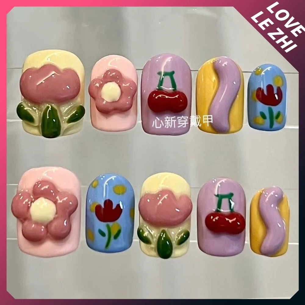 10Pcs Diy Creativity Funny Mas - Nail Art Quotes recension och pris