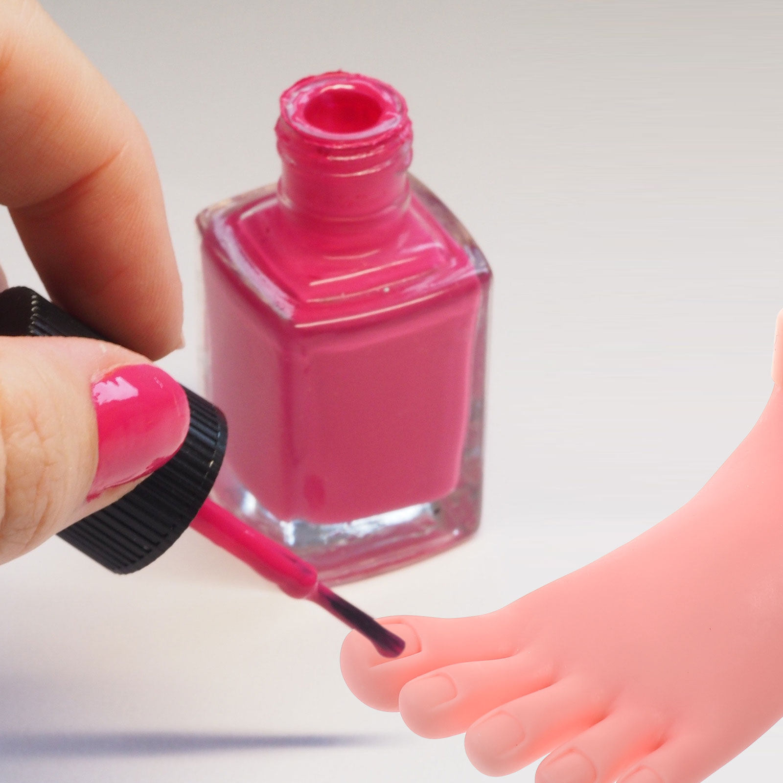 2Pcs Manicure Training Fake Ha - Nail Art Fake Nails recension och pris