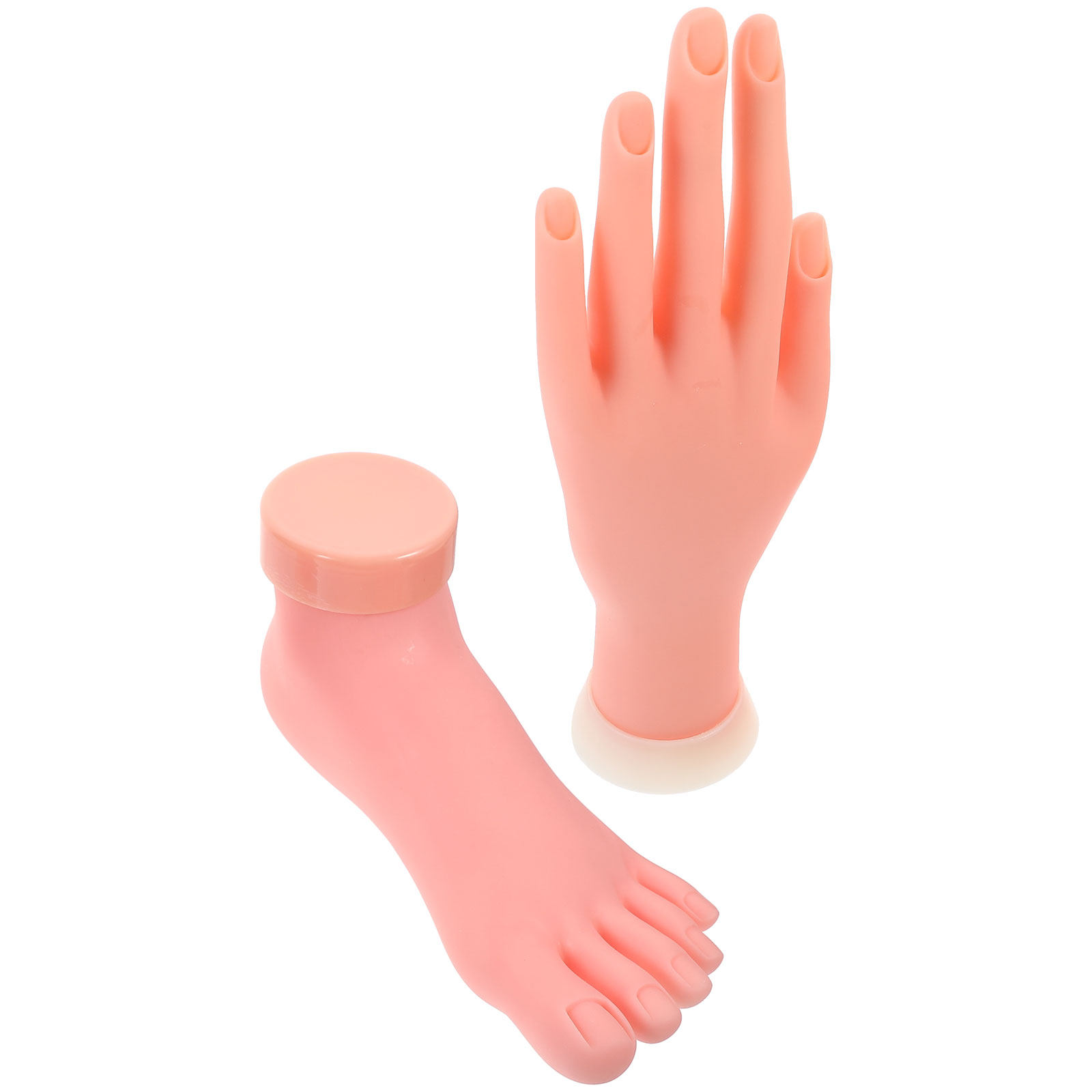 2Pcs Manicure Training Fake Ha - Nail Art Fake Nails recension och pris