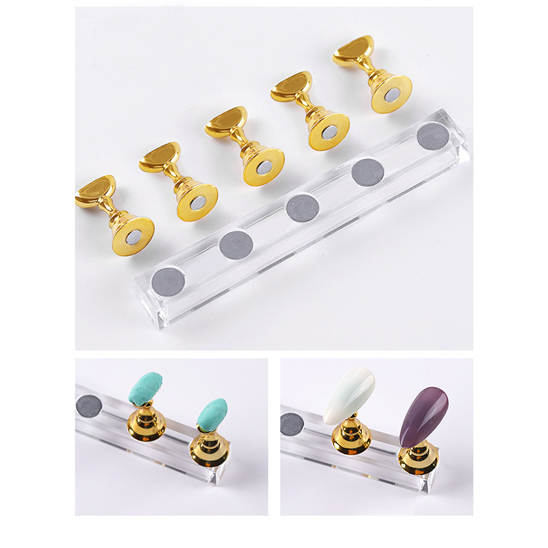 5/30pcs/Set Magnetic Nail Hold - Nail Art Quotes recension och pris