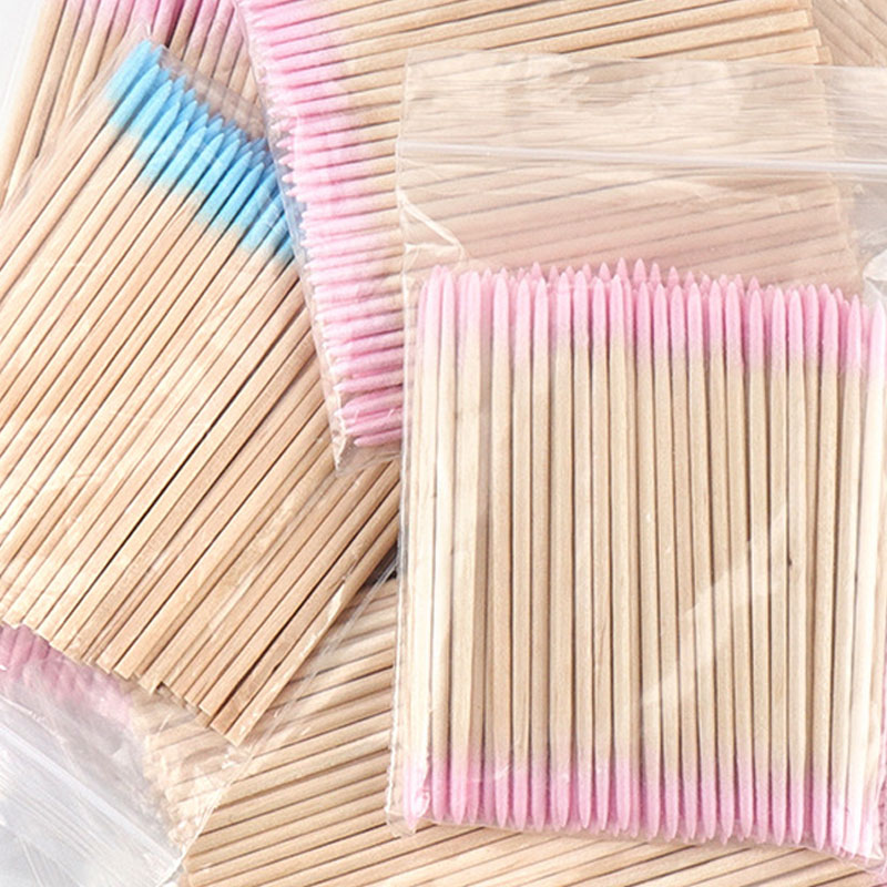 500-100pcs Pink Double Head Na - Nail Art Orange recension och pris