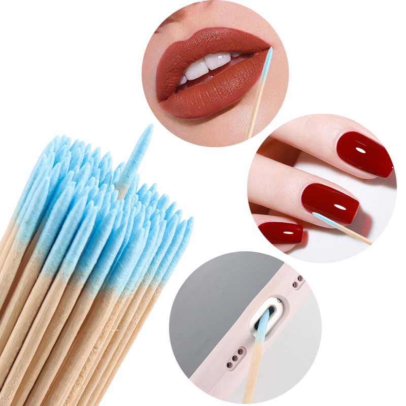 500-100pcs Pink Double Head Na - Nail Art Orange recension och pris