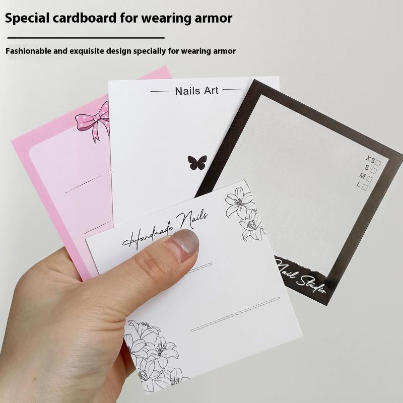 ●20 Sheets Press On Nail Botto - Nail Art Quotes recension och pris