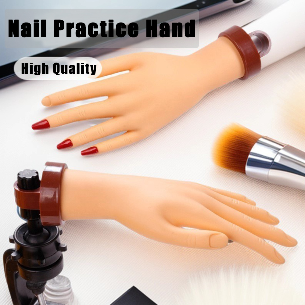 Flexible Silicone Nail Practic - Nail Art Fake Nails recension och pris