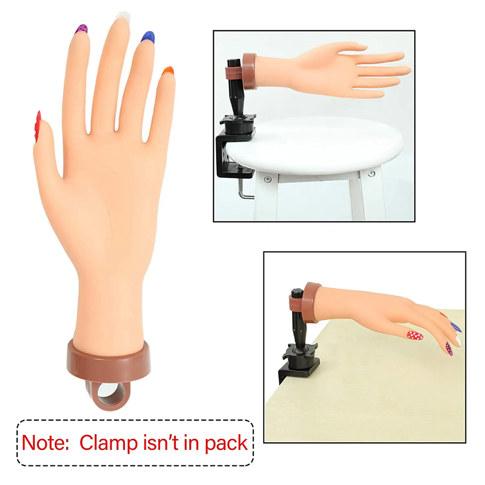 Flexible Silicone Nail Practic - Nail Art Fake Nails recension och pris