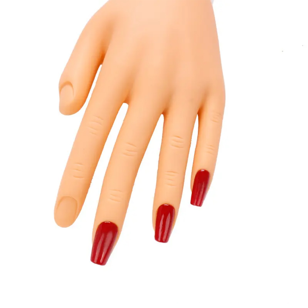 Flexible Silicone Nail Practic - Nail Art Fake Nails recension och pris