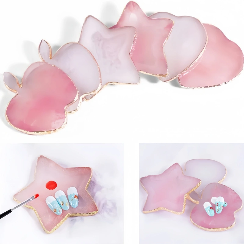 Resin Agate Stone Nail Art Pal - Nail Art Quotes recension och pris