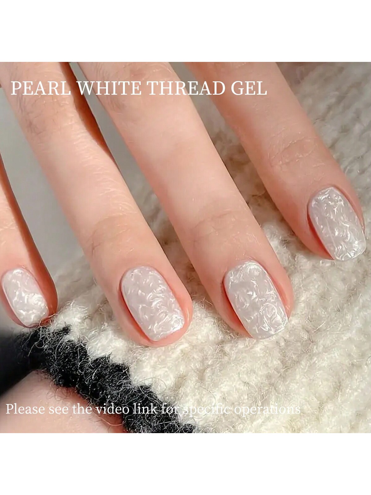 15ML Pearl White Thread Gel Na - Nail Art Orange recension och pris