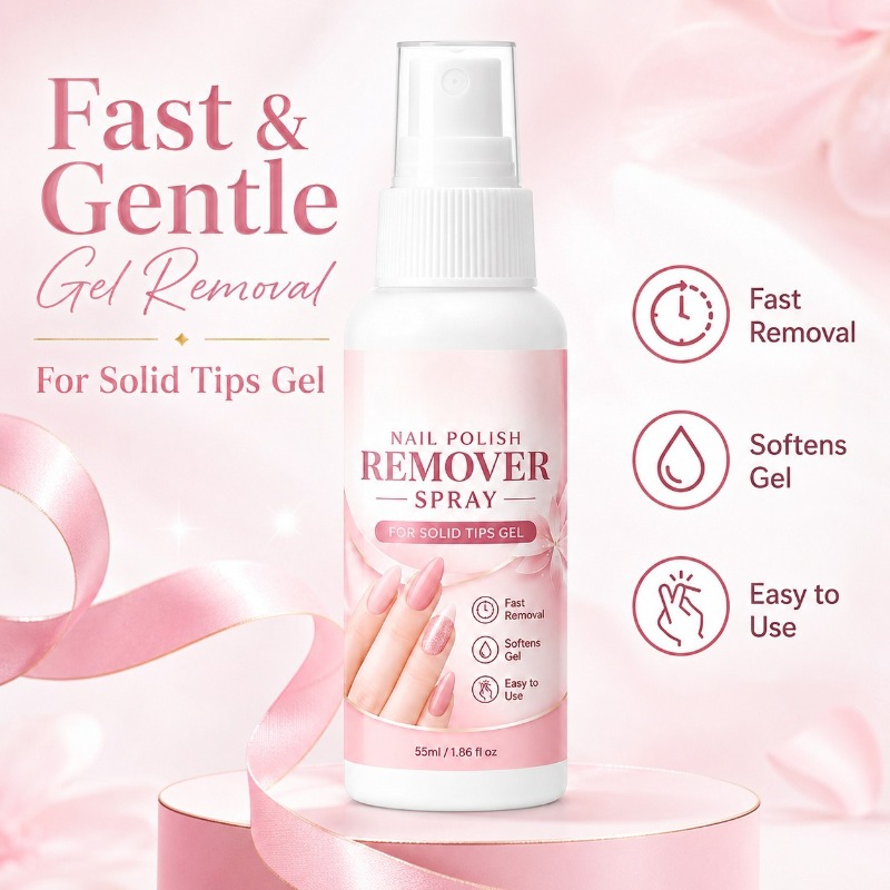 Nail Remover Spray Solid Nail  - Nail Art Fake Nails recension och pris
