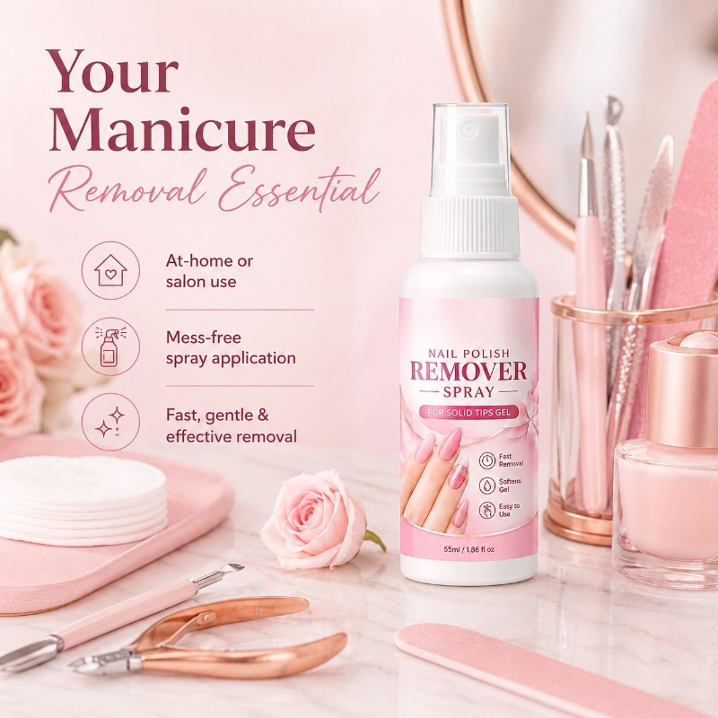 Nail Remover Spray Solid Nail  - Nail Art Fake Nails recension och pris