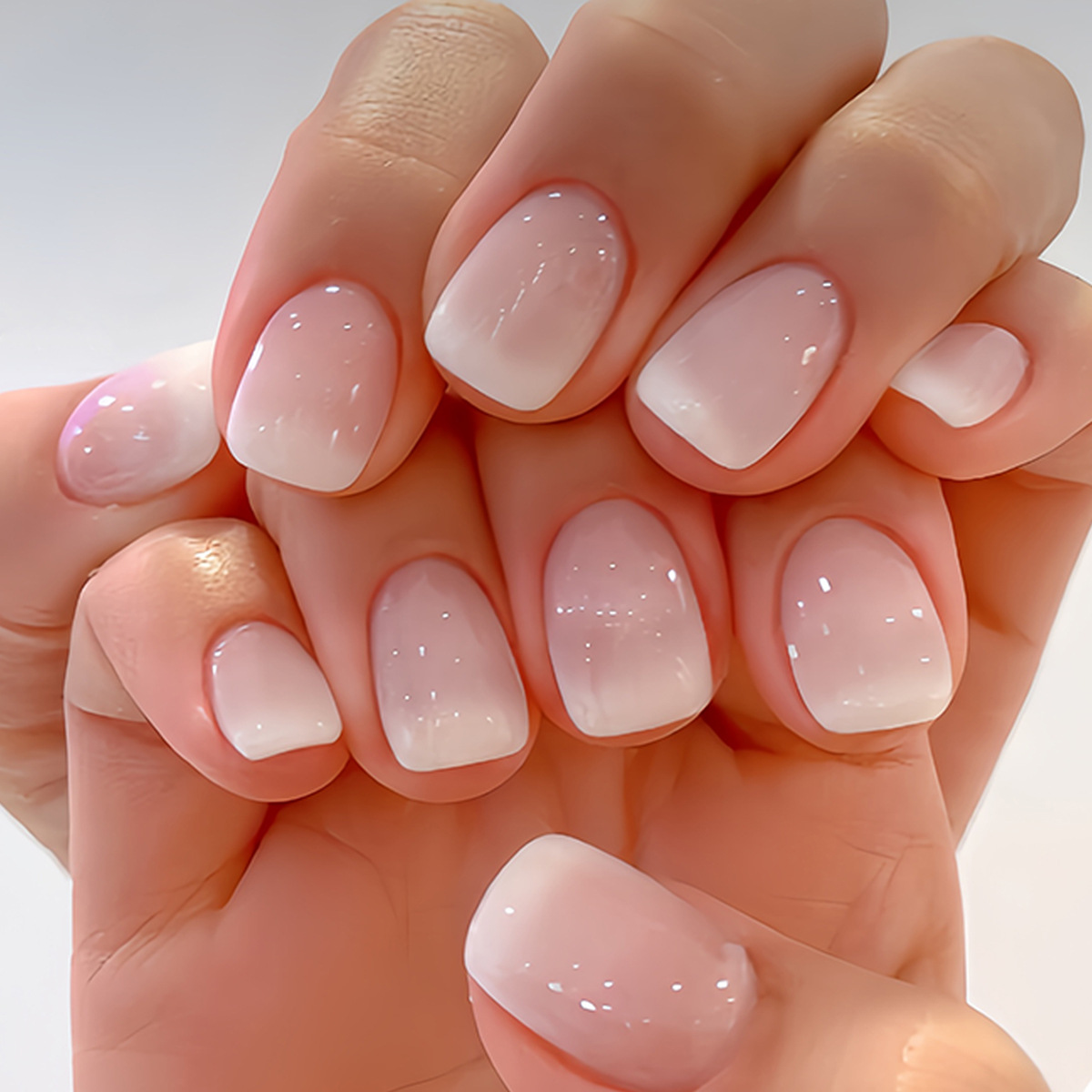 24Pcs Simple Ballet Glitter De - Nail Art Fake Nails recension och pris