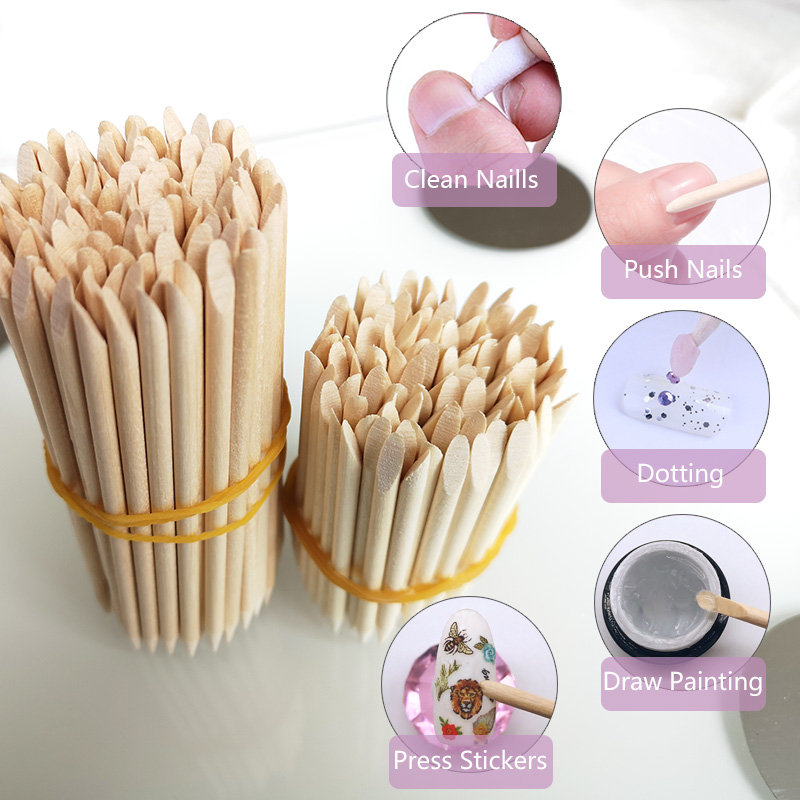 Nail Cuticle Pusher Orange Woo - Nail Art Orange recension och pris